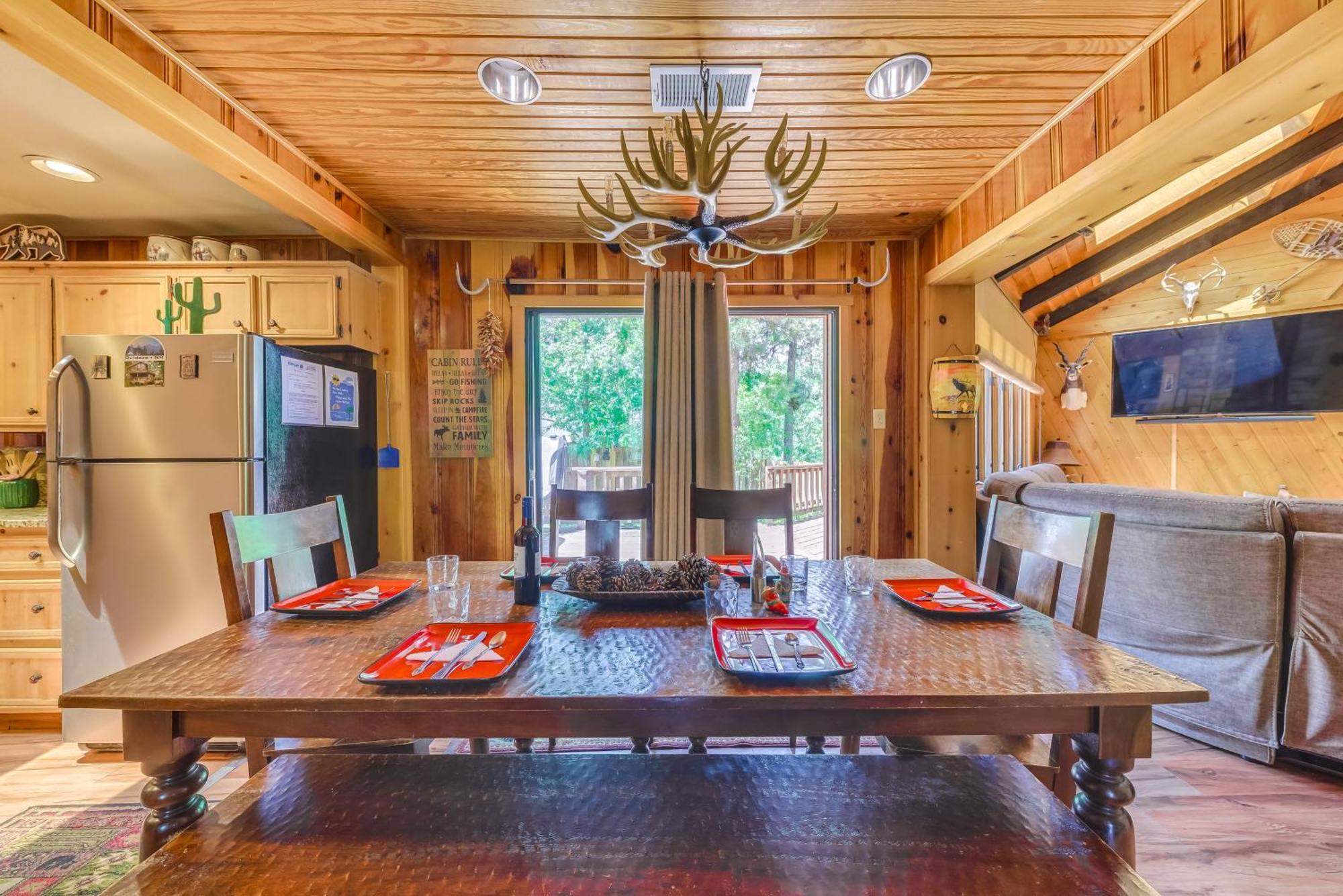 Unique Bear Country Cabin In Ruidoso With Hot Tub! 外观 照片